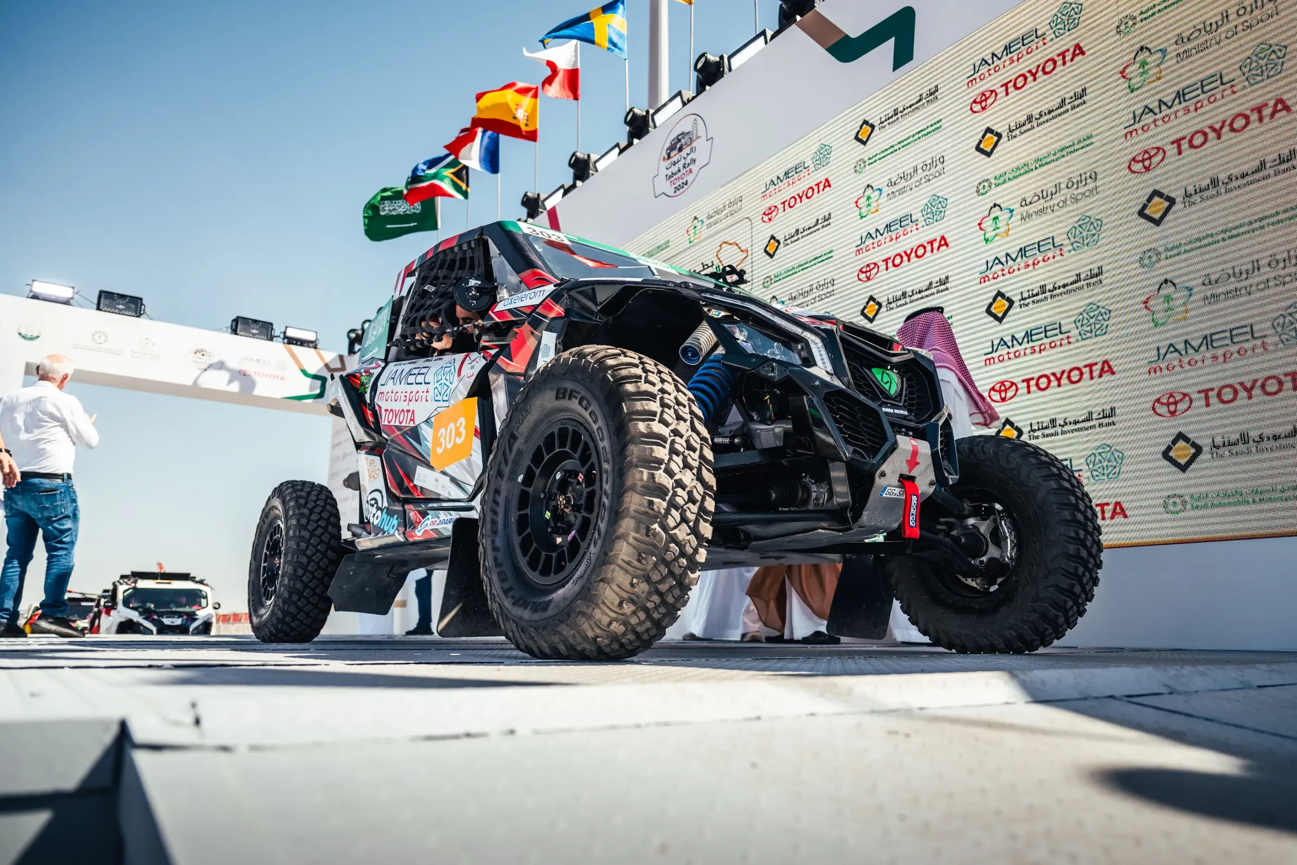 Maha Al Hamali achieves second place in the 2024 Tabuk Toyota Rally ...